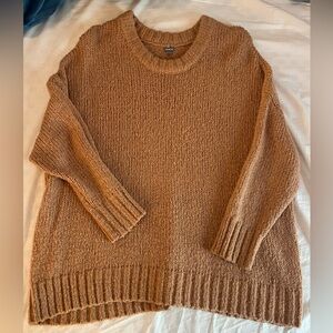Orange over-sized sweatshirt from Aerie